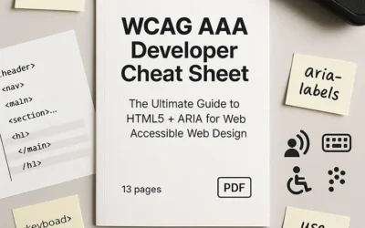 15 Reasons You Need a WCAG AAA Cheat Sheet